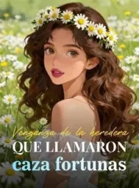 Portada de la novela Venganza de la heredera que llamaron caza fortunas