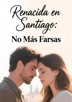 Portada de la novela Renacida en Santiago: No Más Farsas