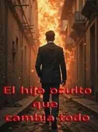 Portada de la novela El hijo oculto que cambia todo