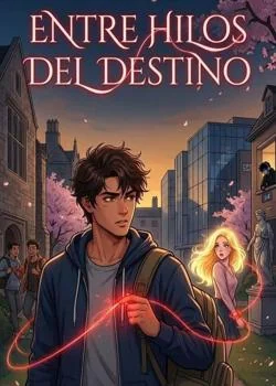 Portada de la novela ENTRE HILOS DEL DESTINO