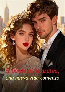 Portada de la novela El borde de la azotea, una nueva vida comenzó