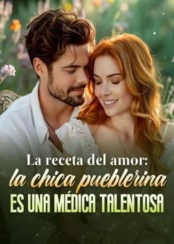 Portada de la novela La receta del amor: la chica pueblerina es una médica talentosa