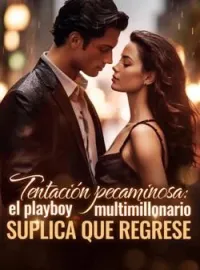 Portada de la novela Tentación pecaminosa: el playboy multimillonario suplica que regrese