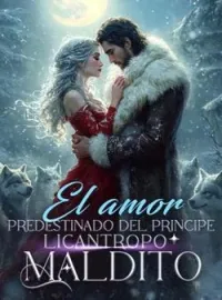 Portada de la novela El amor predestinado del príncipe licántropo maldito