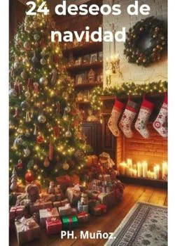 Portada de la novela 24 deseos de navidad