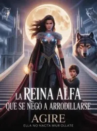 Portada de la novela La reina alfa que se negó a arrodillarse