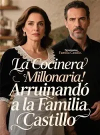 Portada de la novela La Cocinera Millonaria: Arruinando a la Familia Castillo