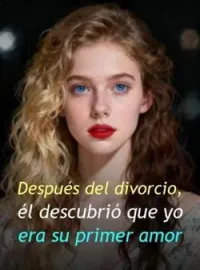 Portada de la novela Después del divorcio, él descubrió que yo era su primer amor