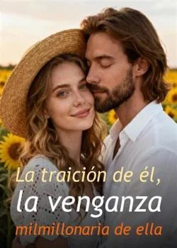 Portada de la novela La traición de él, la venganza milmillonaria de ella