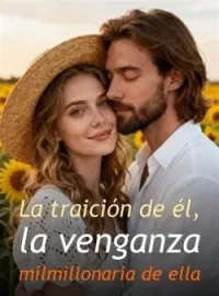Portada de la novela La traición de él, la venganza milmillonaria de ella