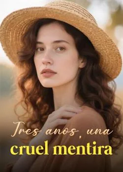 Portada de la novela Tres años, una cruel mentira