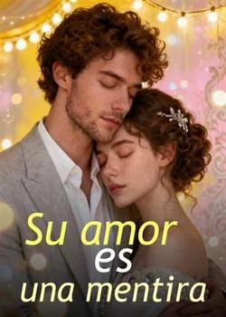 Portada de la novela Su amor es una mentira