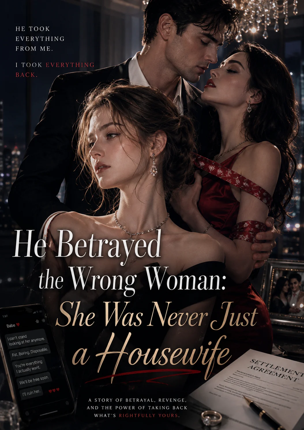 He Betrayed the Wrong Woman: She Was Never Just a Housewife Novel Cover