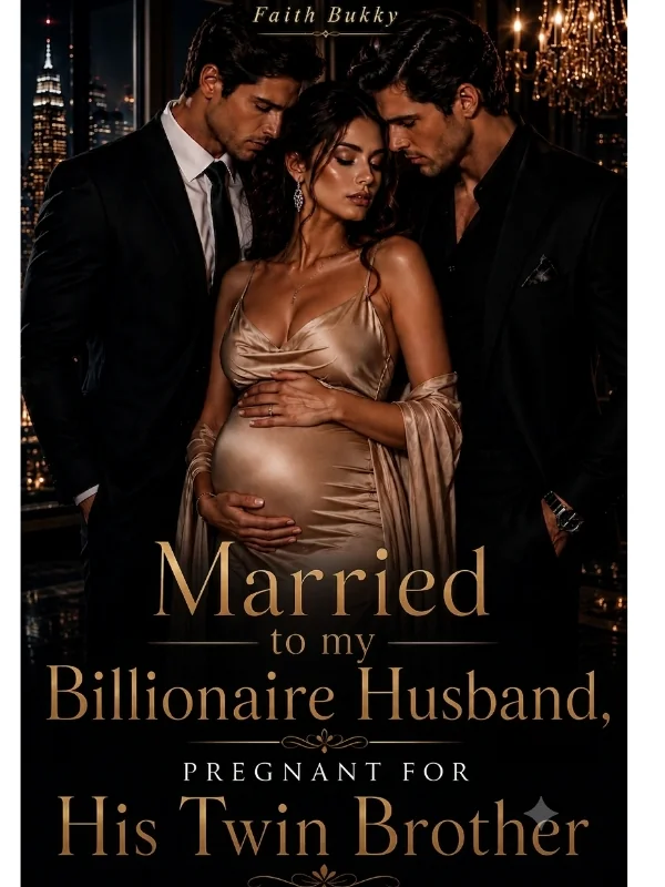 MARRIED TO MY BILLIONAIRE HUSBAND, PREGNANT FOR HIS TWIN BROTHER Novel Cover