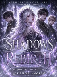 Aetherion Academia #1: Shadows of Rebirth Novel Cover