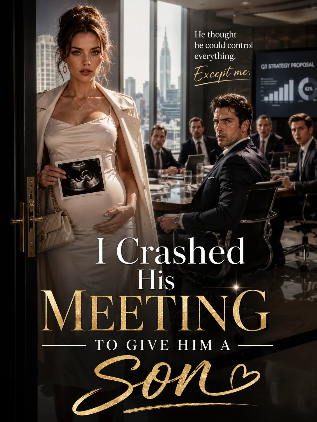 I Crashed His Meeting to Give Him a Son Novel Cover