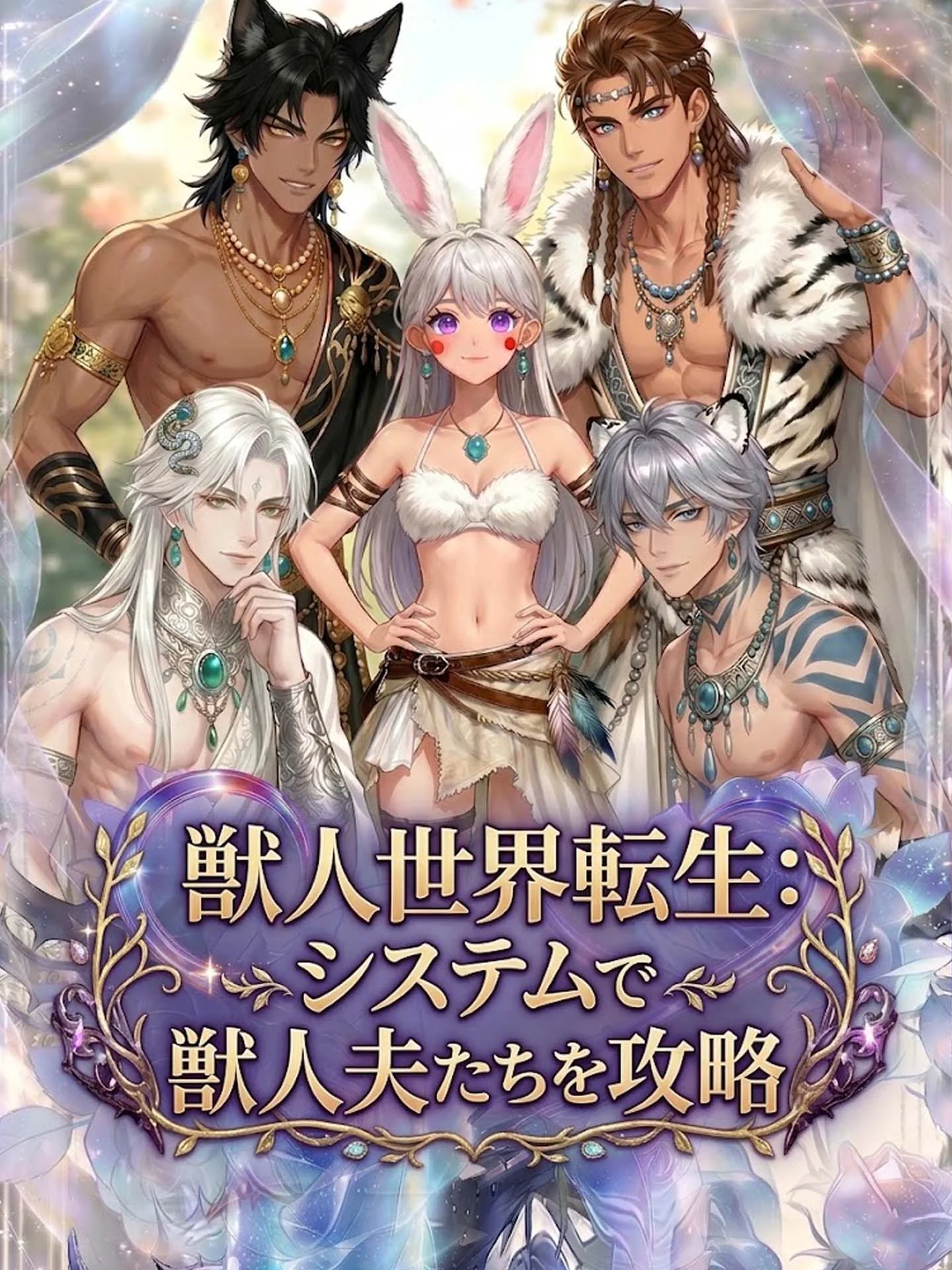 獣人世界転生：システムで獣人夫たちを攻略