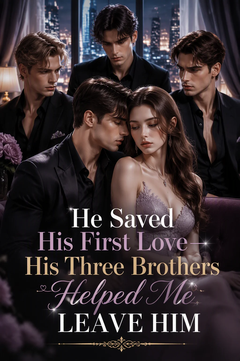 He Saved His First Love—His Three Brothers Helped Me Leave Him Novel Cover