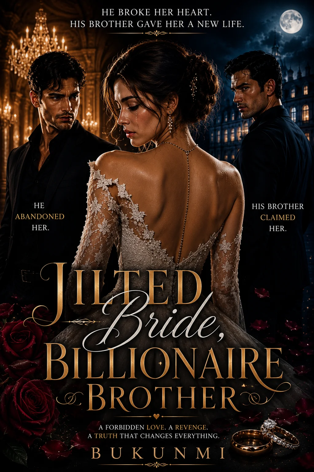 Jilted Bride, Billionaire Brother Novel Cover