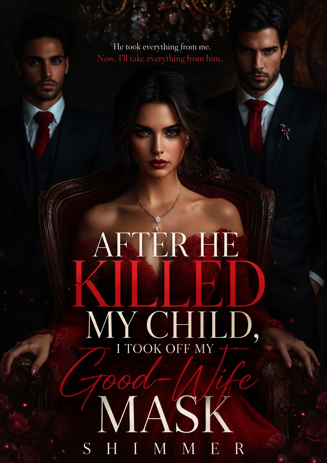 After He killed my Child, I took off the Good-Wife Mask. Novel Cover