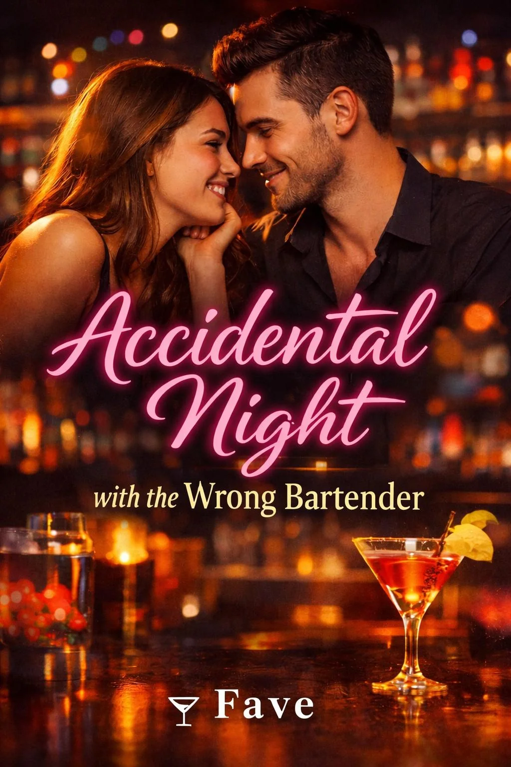 Accidental Night with the Wrong Bartender Novel Cover