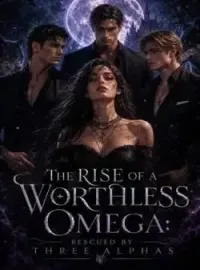 THE RISE OF A WORTHLESS OMEGA: Rescued By Three Alphas Novel Cover