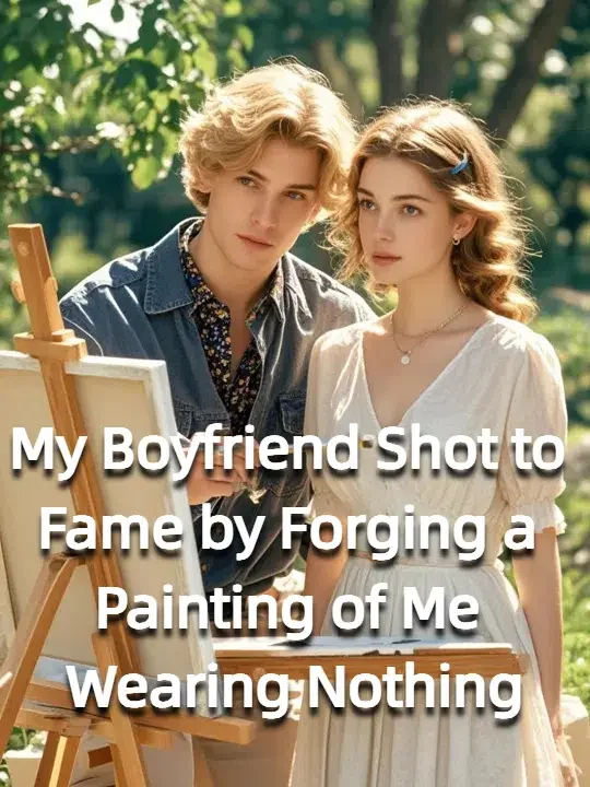 My Boyfriend Shot to Fame by Forging a Painting of Me Wearing Nothing Novel Cover