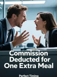 Commission Deducted for One Extra Meal Novel Cover