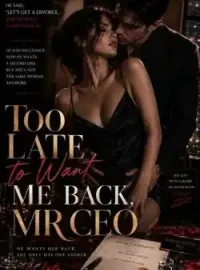 TOO LATE TO WANT ME BACK, MR CEO Novel Cover