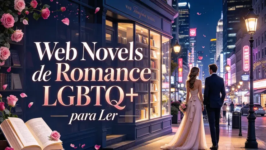 6 Web Novels de Romance LGBTQ+ com Amores Intensos, Segredos e Recomeços
