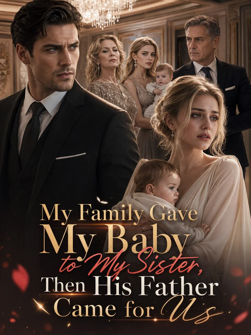 My Family Gave My Baby to My Sister, Then His Father Came for Us Novel Cover