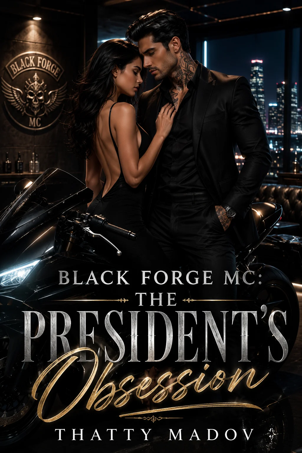 Black Forge MC: The President's Obsession Novel Cover