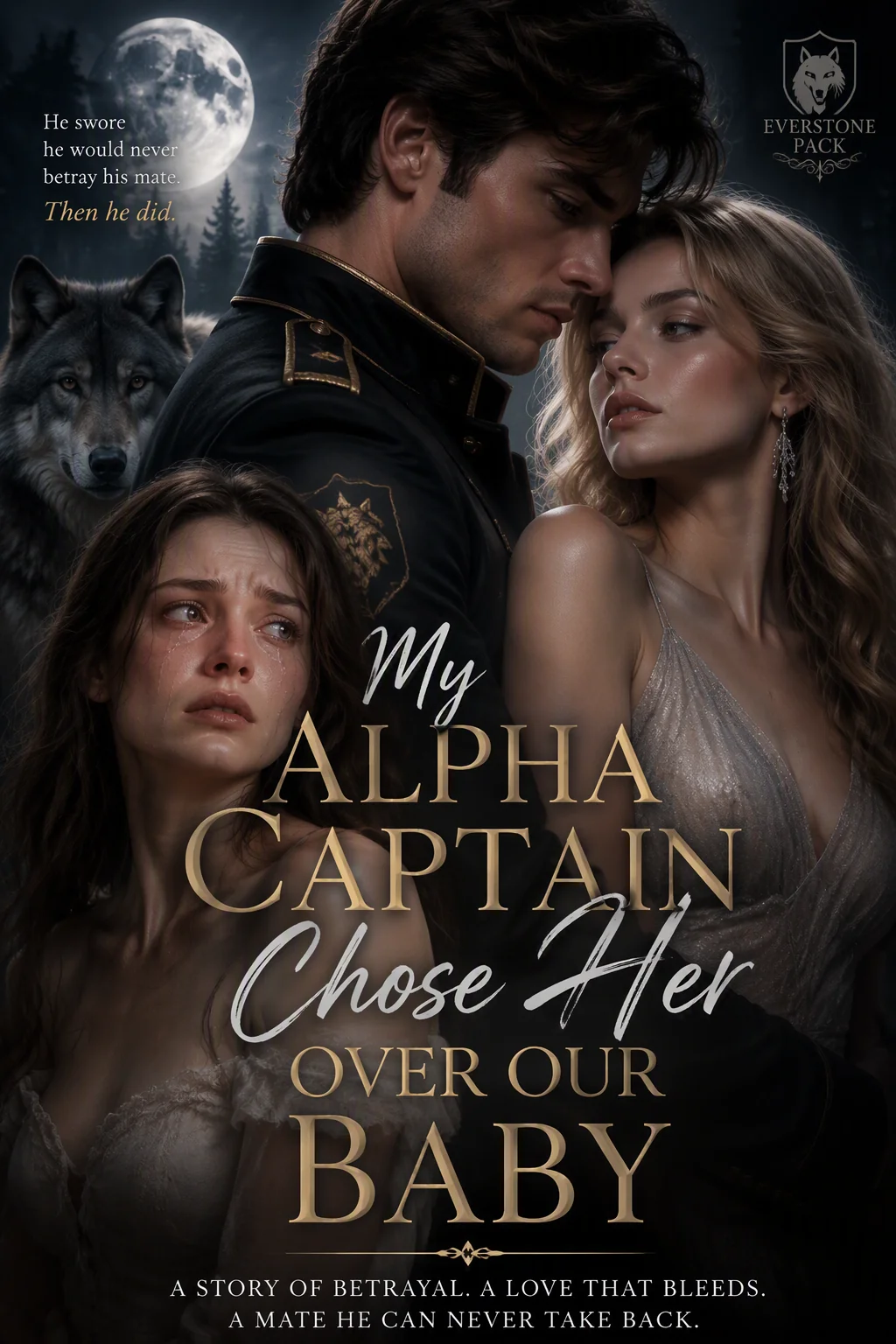 My Alpha Captain Chose Her Over Our Baby Novel Cover