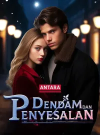 Sampul Novel Antara Dendam dan Penyesalan