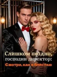 Обложка новеллы Слишком поздно, господин директор: Смотри, как я блистаю