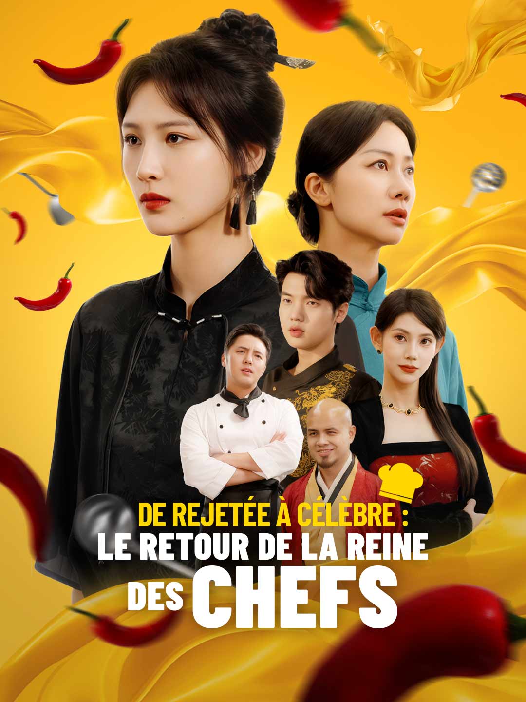 De rejetée à célèbre : le retour de la reine des chefsMini-séries