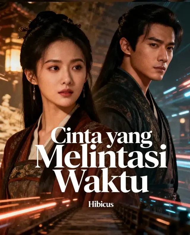Sampul Novel Cinta yang Melintasi Waktu