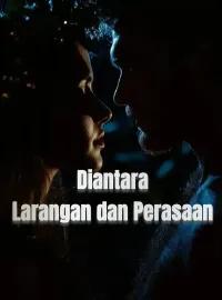 Sampul Novel Diantara Larangan dan Perasaan