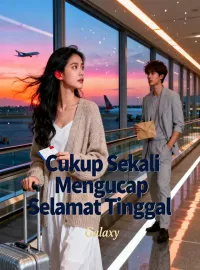 Sampul Novel Cukup Sekali Mengucap Selamat Tinggal
