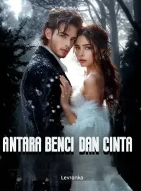 Sampul Novel Antara Benci dan Cinta