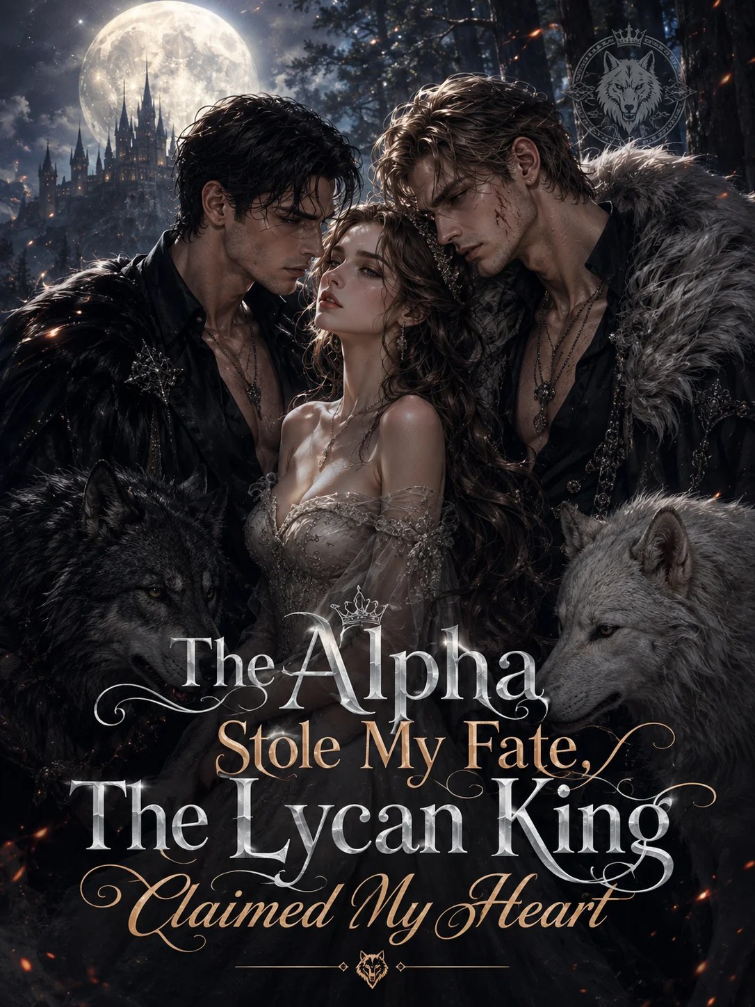 The Alpha Stole My Fate, The Lycan King Claimed My Heart Novel Cover