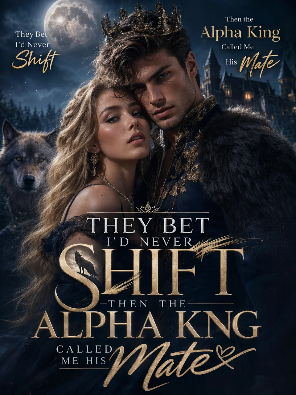 They Bet I’d Never Shift, Then the Alpha King Called Me His Mate Novel Cover