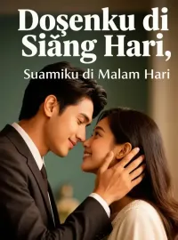 Sampul Novel Dosenku di Siang Hari, Suamiku di Malam Hari
