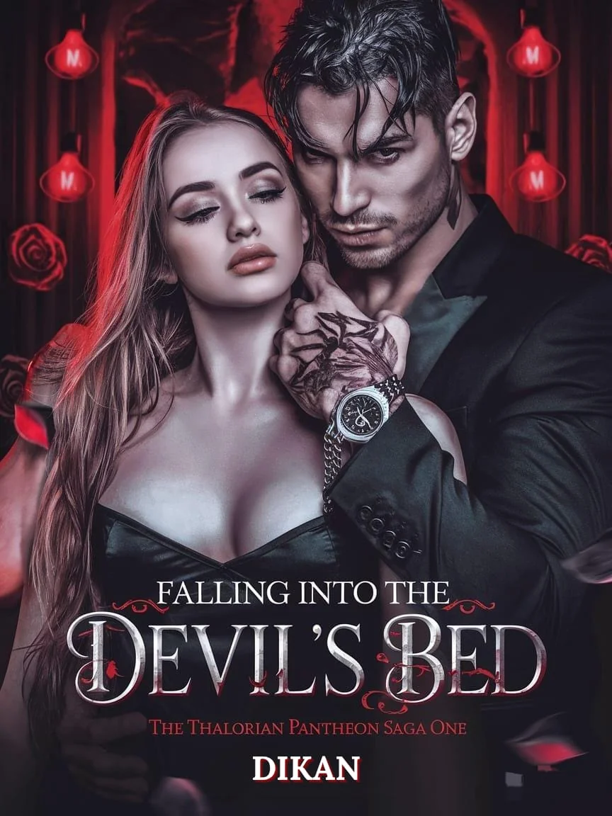 Falling into the devil's bed Novel Cover