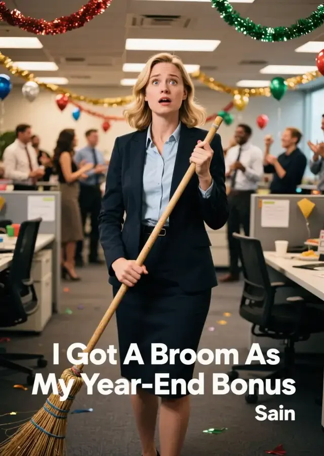 I Got A Broom As My Year-End Bonus Novel Cover