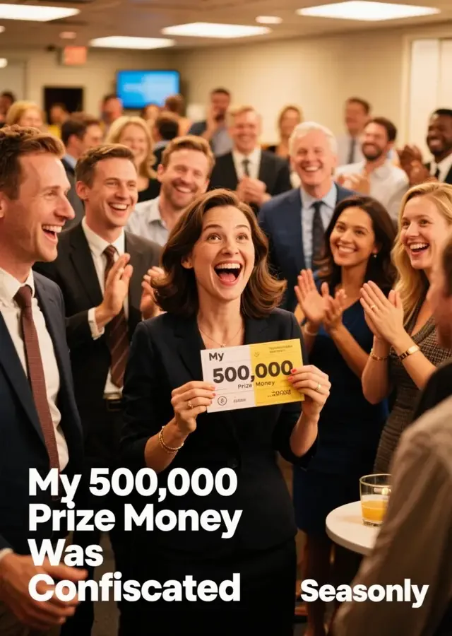 My 500,000 Prize Money Was Confiscated Novel Cover