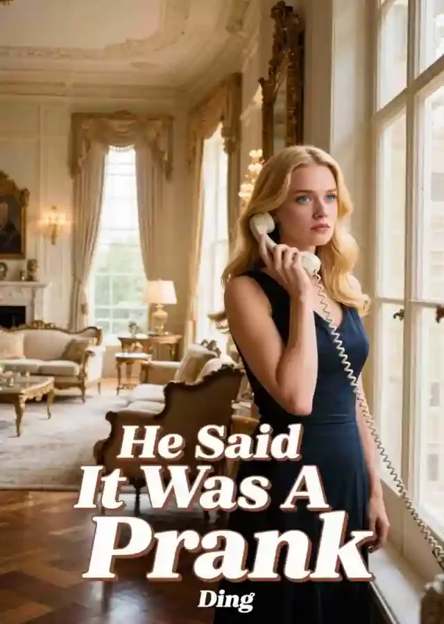 He Said It Was A Prank Novel Cover