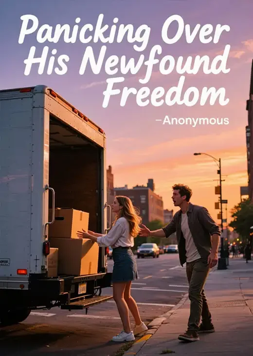 Panicking Over His Newfound Freedom Novel Cover