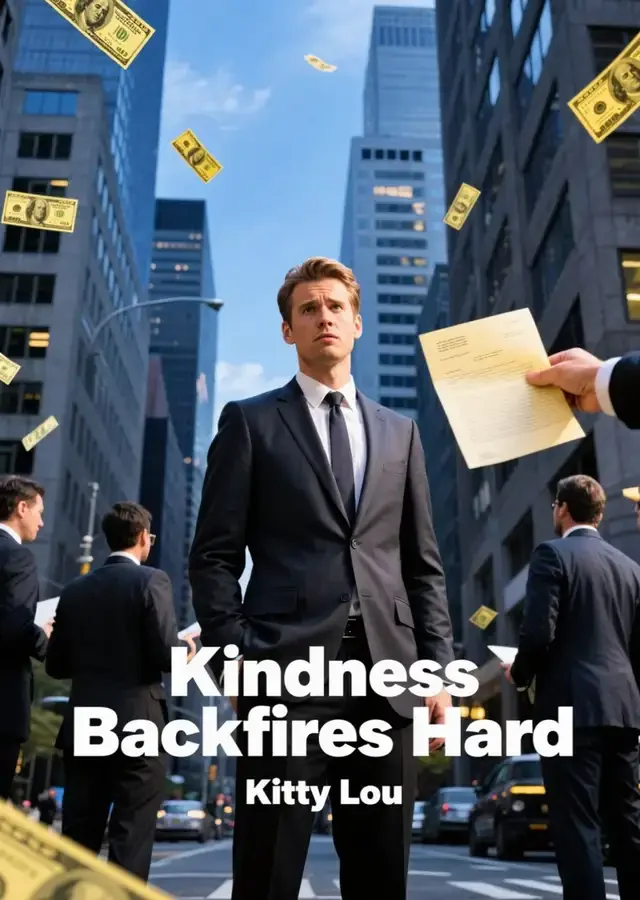 Kindness Backfires Hard Novel Cover