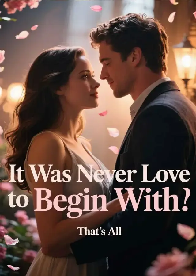 It Was Never Love to Begin With Novel Cover